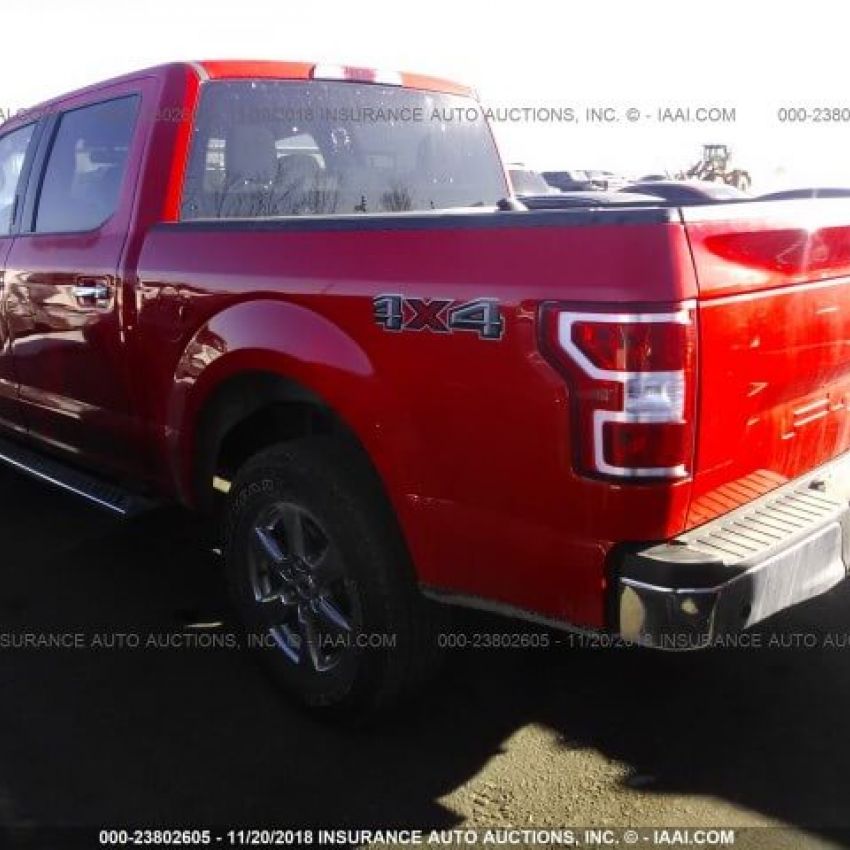 2018 Ford F150 Supercrew Rear Right